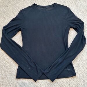 Alo Women's Ribbed Seacoast Tee Long Sleeve